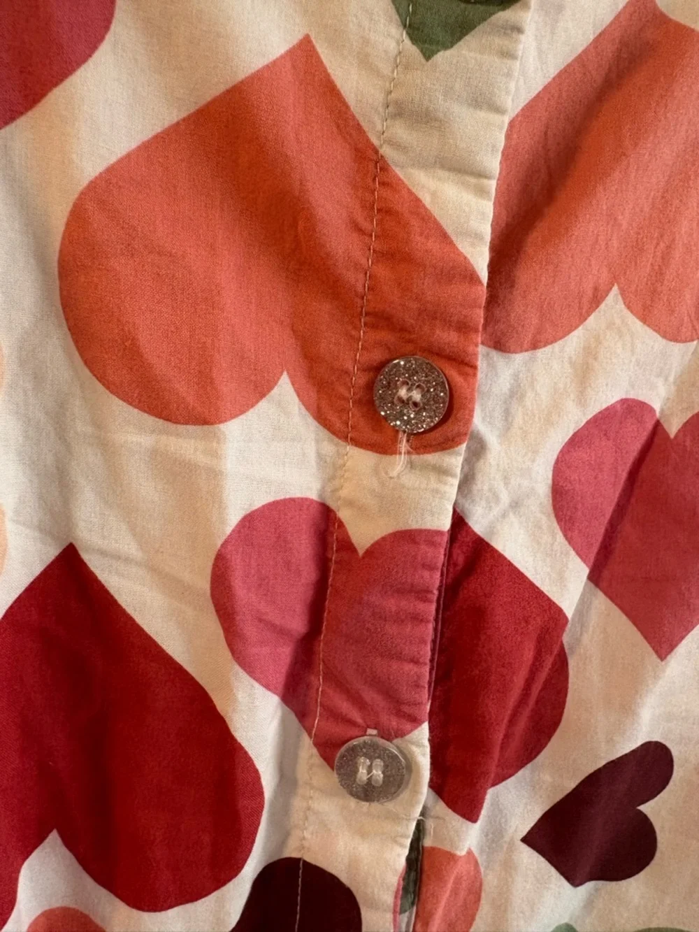 Pink Chicken Julesy Vintage Hearts Dress size 12